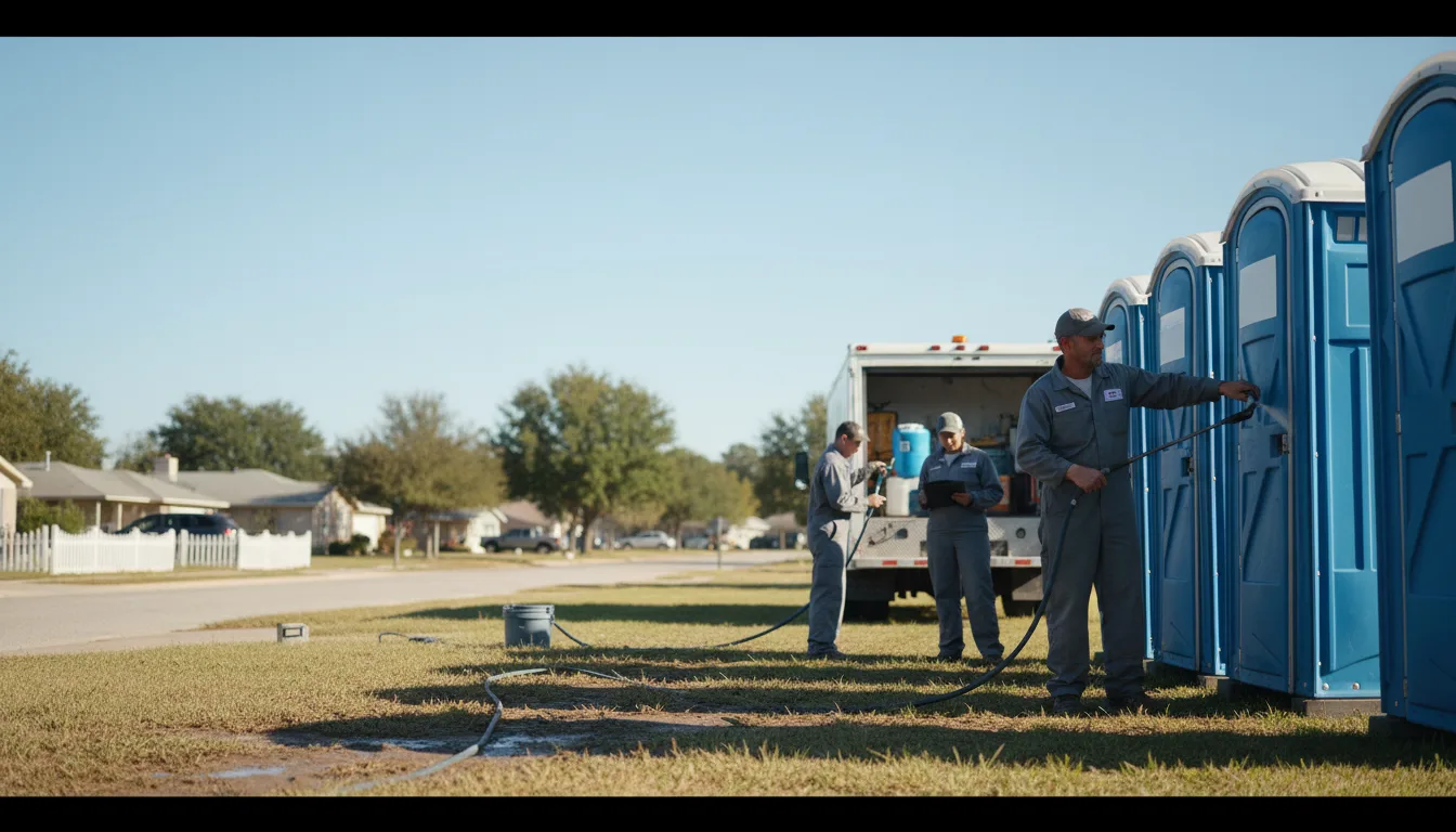 Long-Term Portable Toilet Rental in Lyons, GA near me